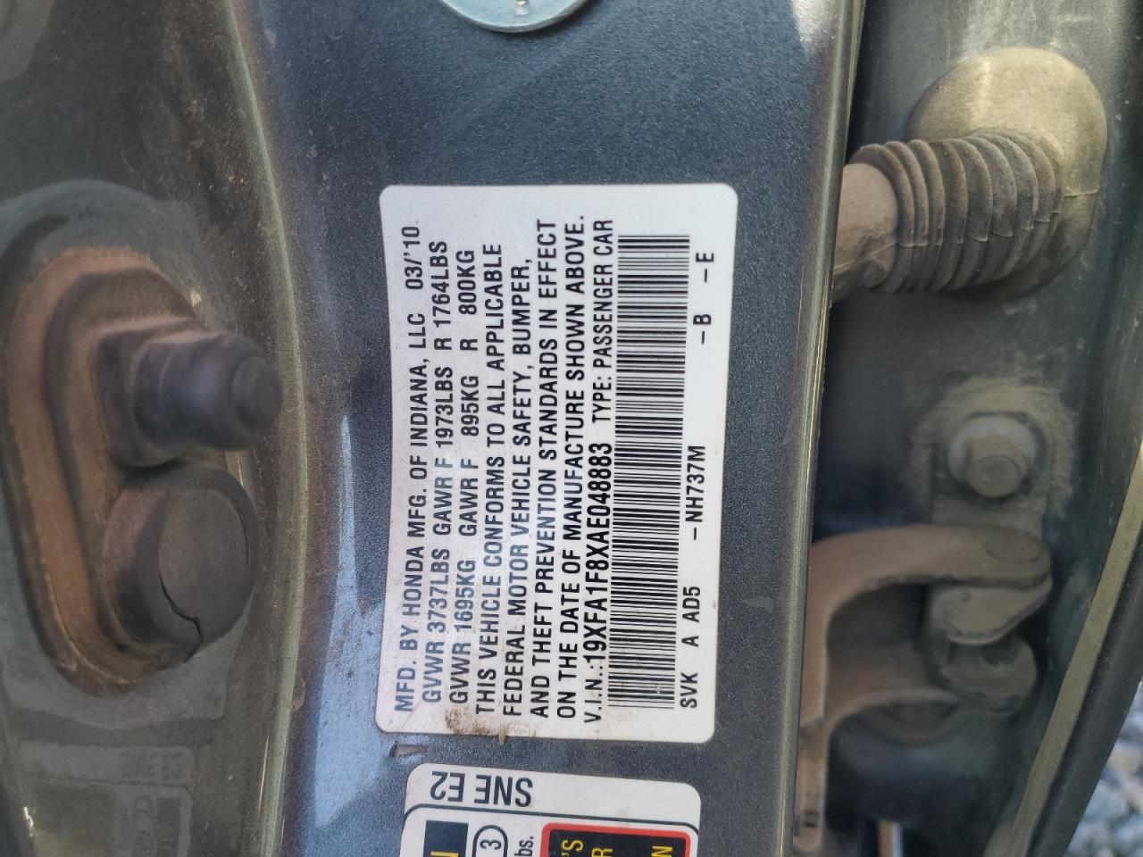 2010 Honda Civic - Image 12