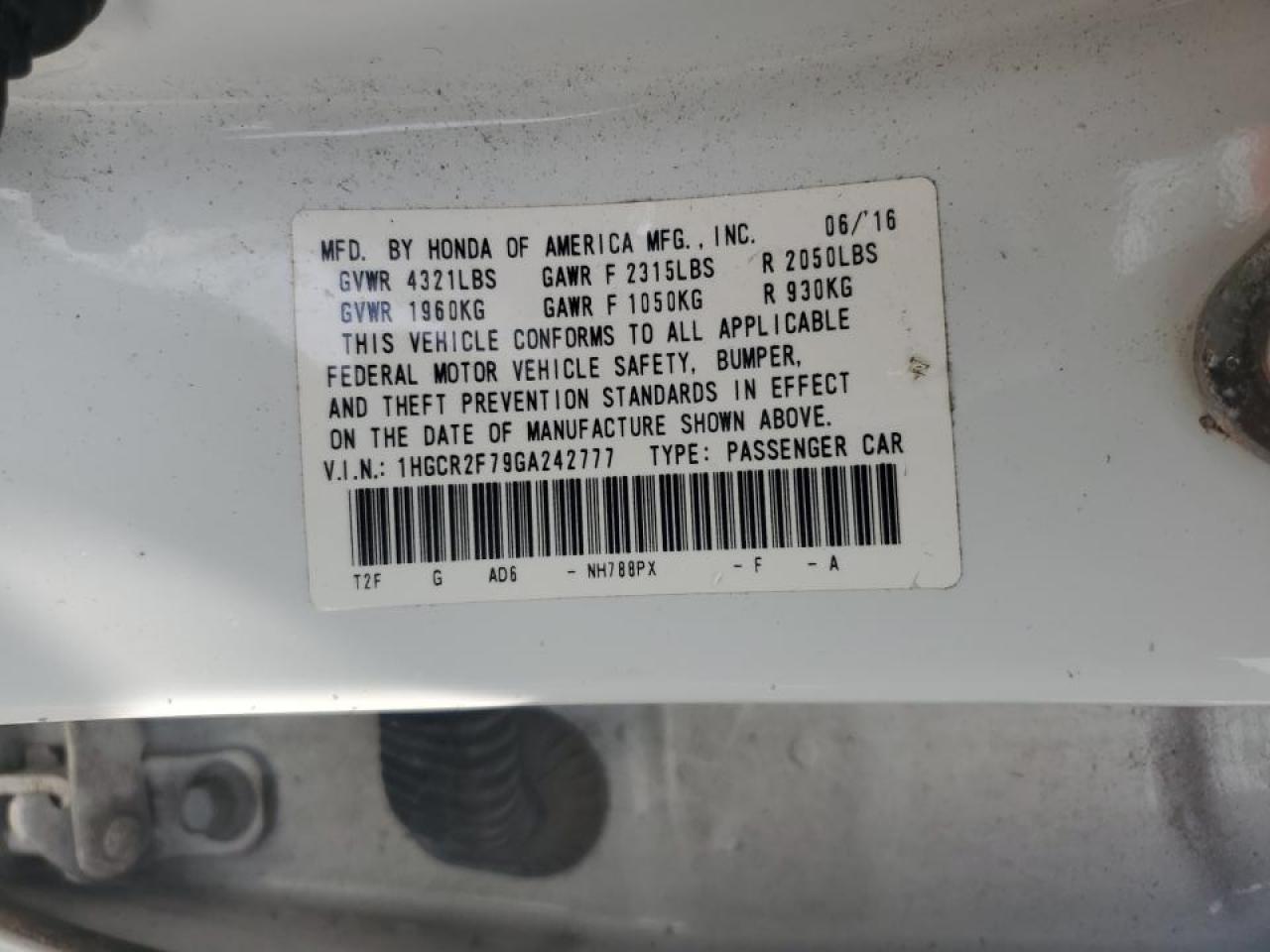 2016 Honda Accord - Image 13
