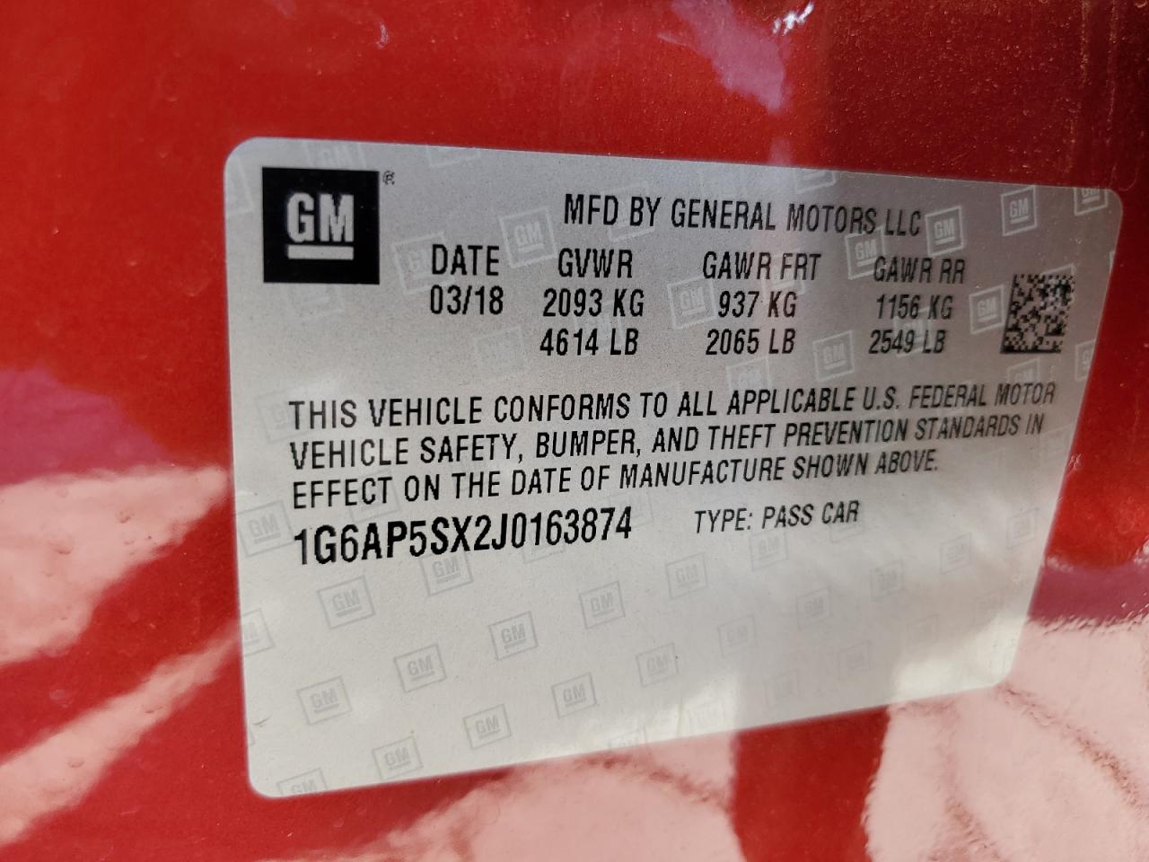 2018 Cadillac CTS - Image 13