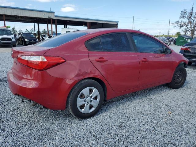 Sedans KIA FORTE 2016 Red