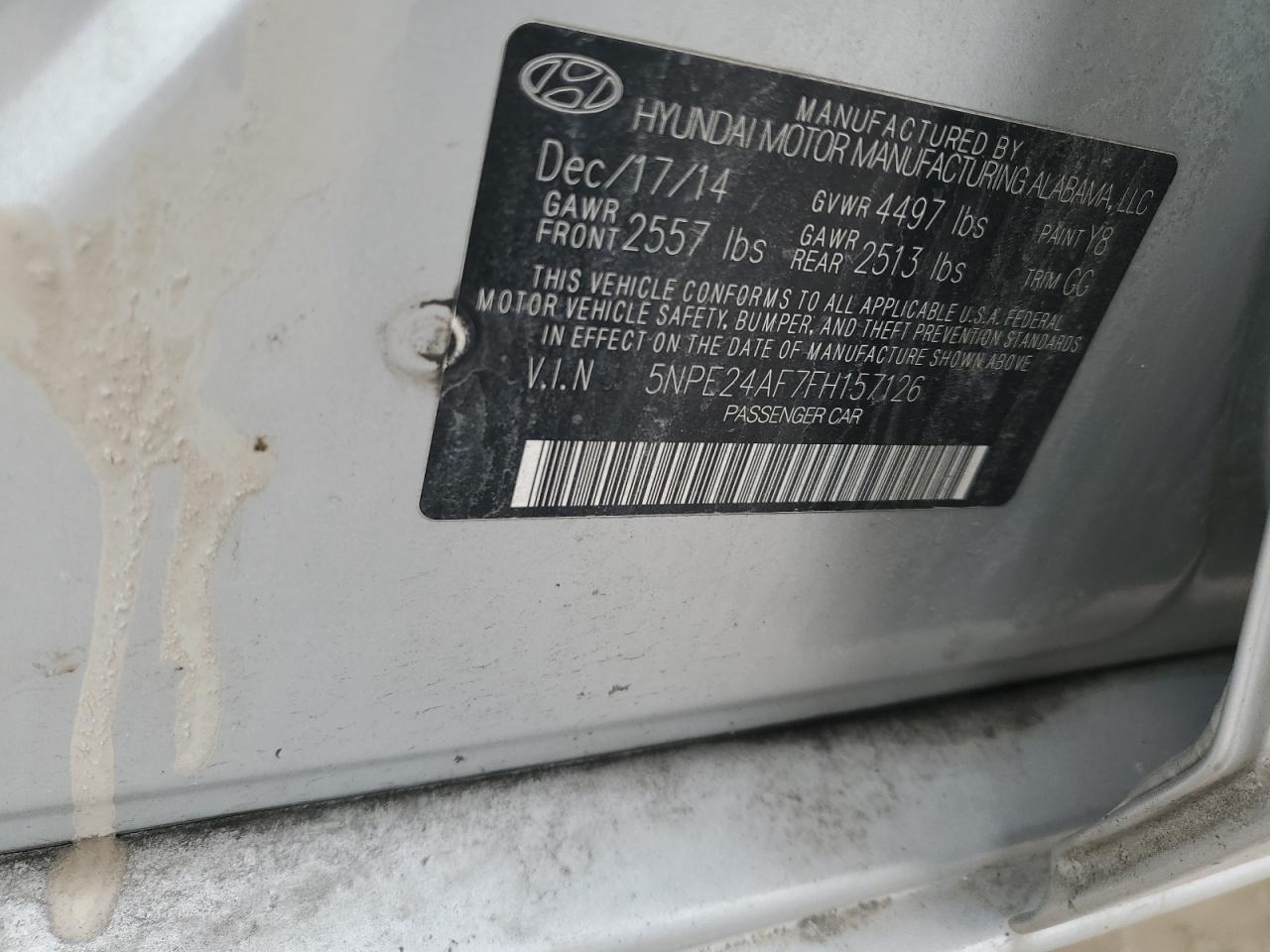 2015 Hyundai Sonata - Image 14