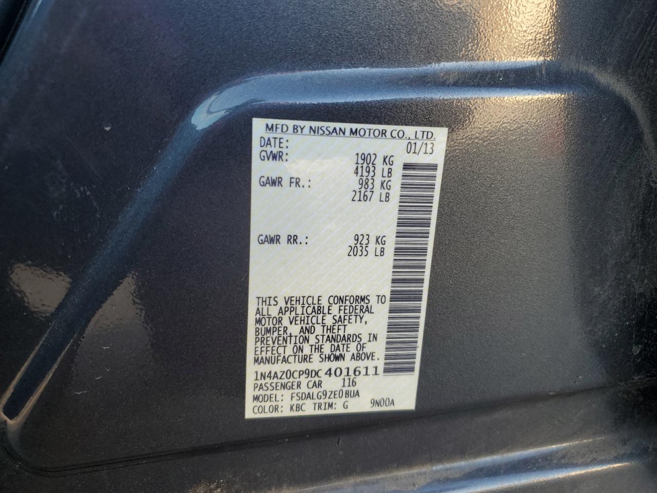 2013 Nissan Leaf - Image 12