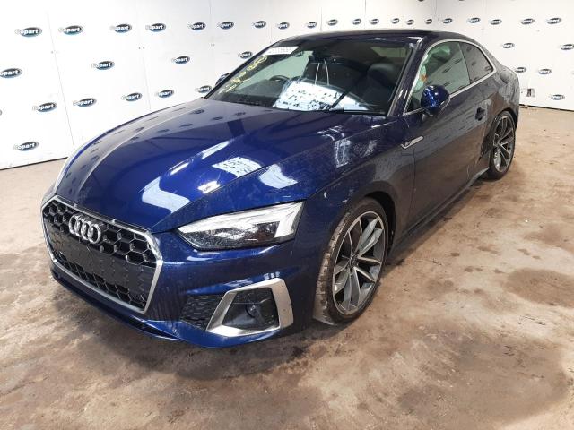 2022 AUDI A5 S LINE for sale at Copart WOLVERHAMPTON