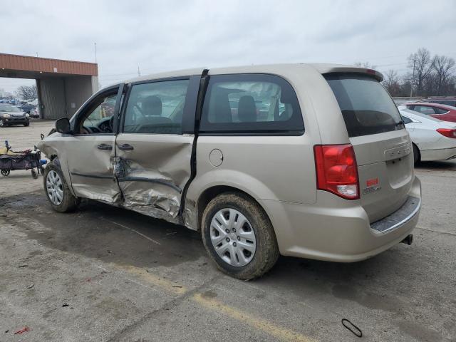 Мінівени DODGE CARAVAN 2014 Золотий