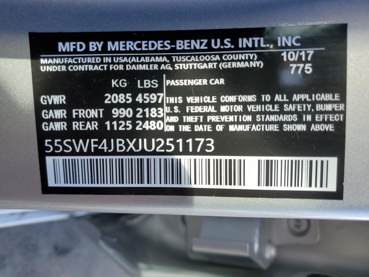 2018 Mercedes-Benz C-klasse - Image 12