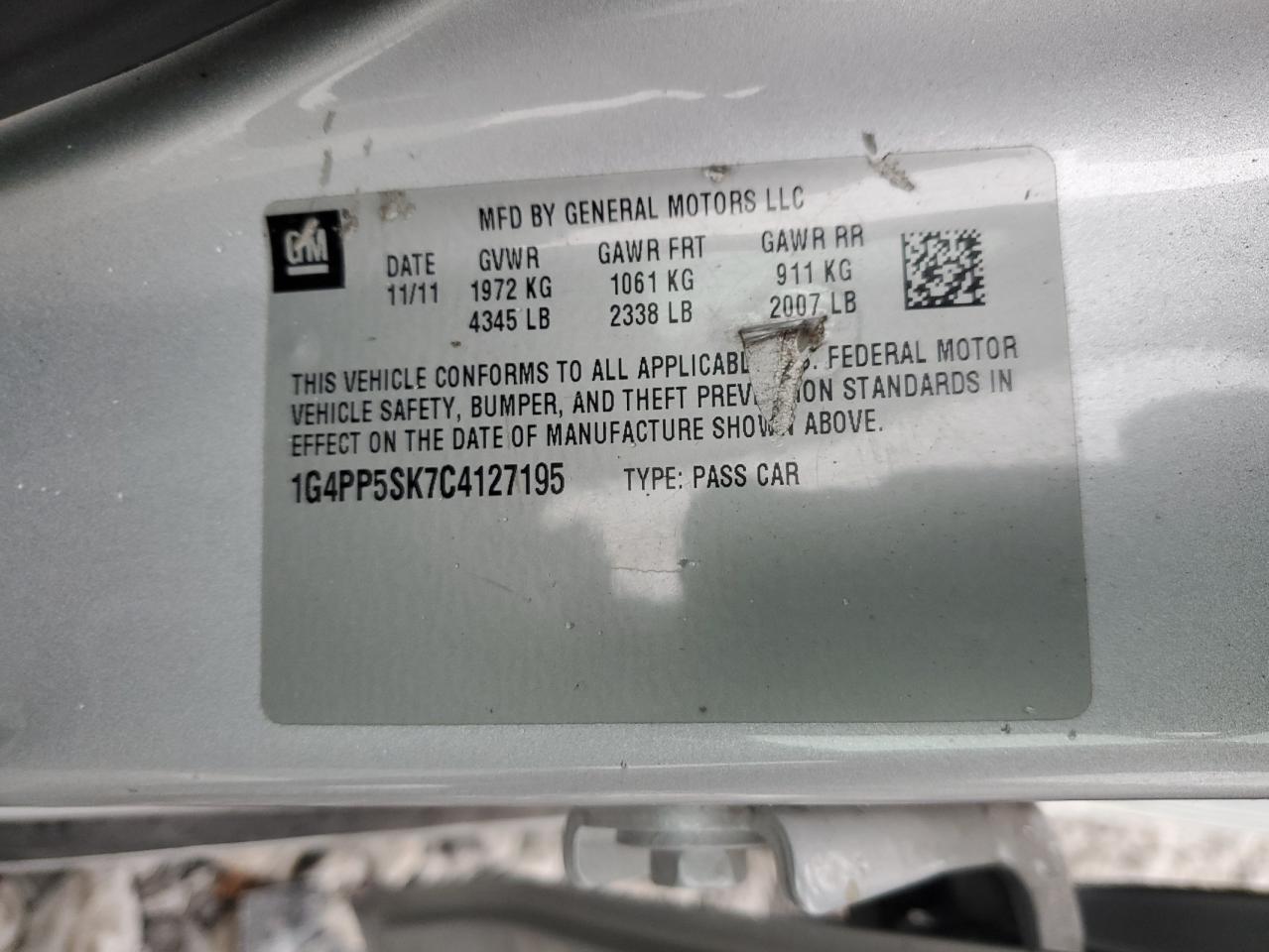 2012 Buick Verano - Image 13