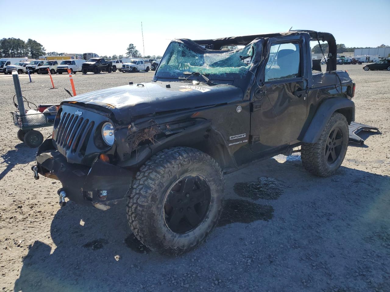 2012 Jeep Wrangler Sport იყიდება Lumberton-ში, NC - All Over