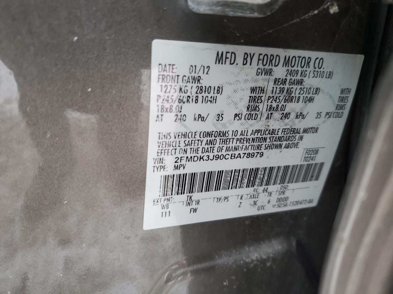 2012 Ford Edge - Image 15