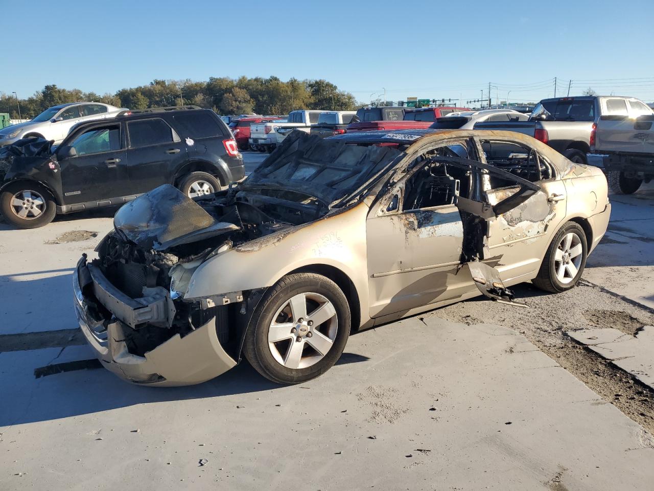 2006 Ford Fusion Se იყიდება Apopka-ში, FL - Burn