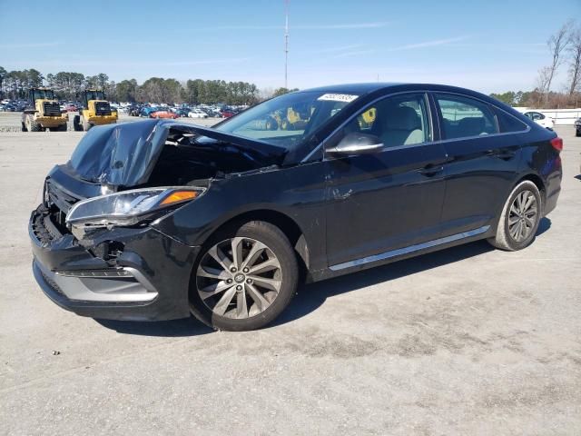  HYUNDAI SONATA 2017 Черный