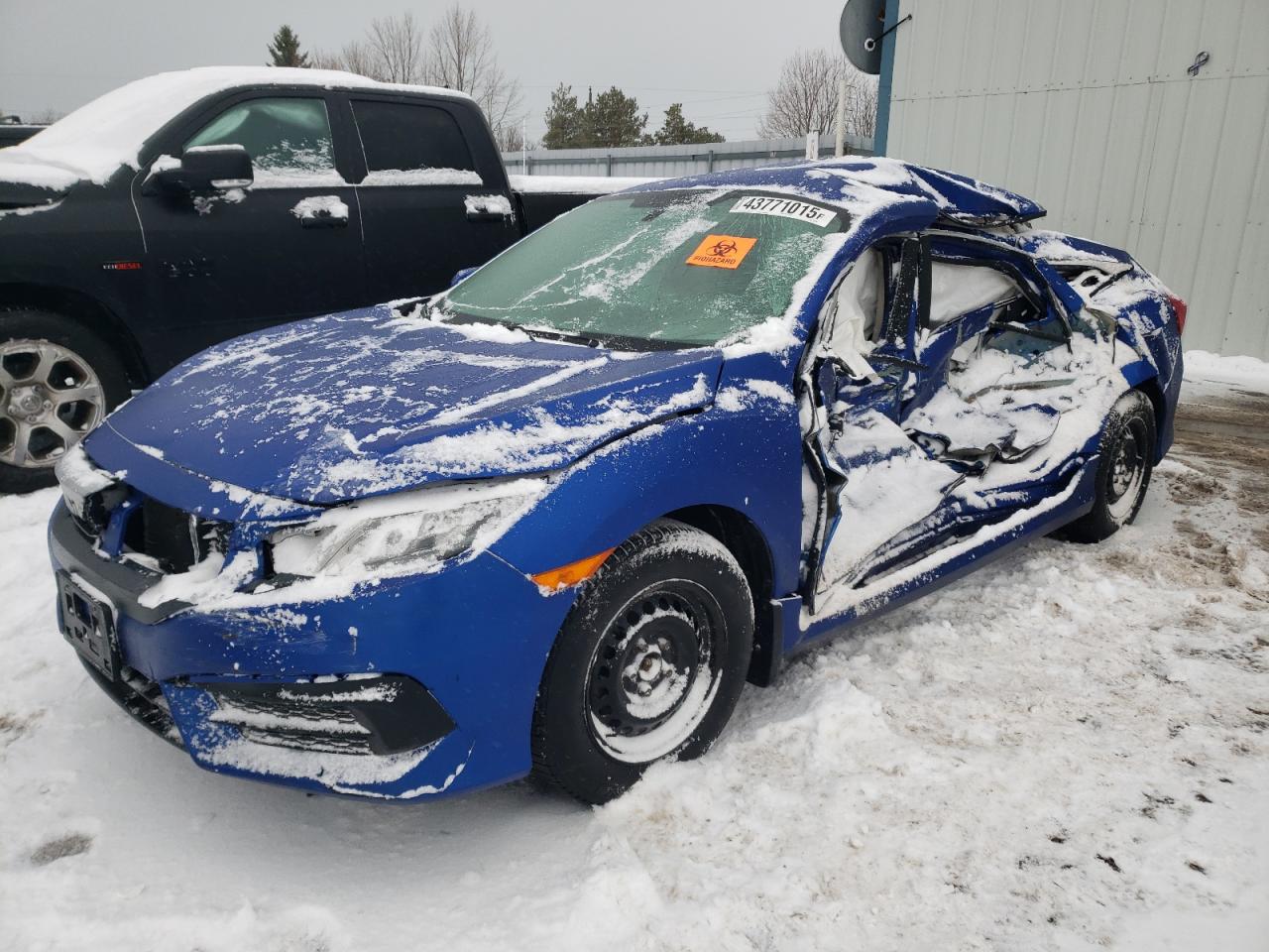2018 Honda Civic Lx VIN: 2HGFC2E59JH035040 Lot: 43771015