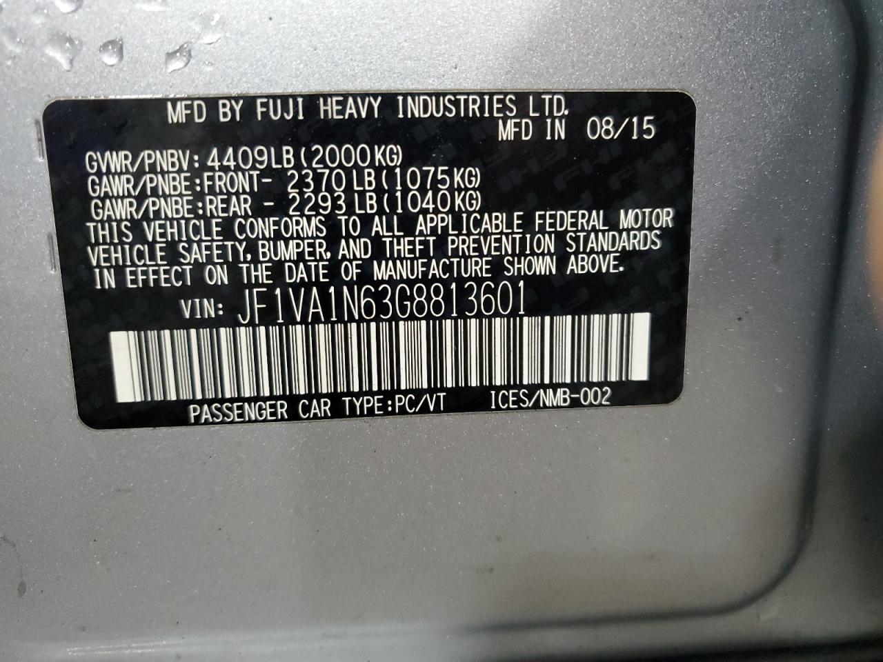 2016 Subaru WRX - Image 14