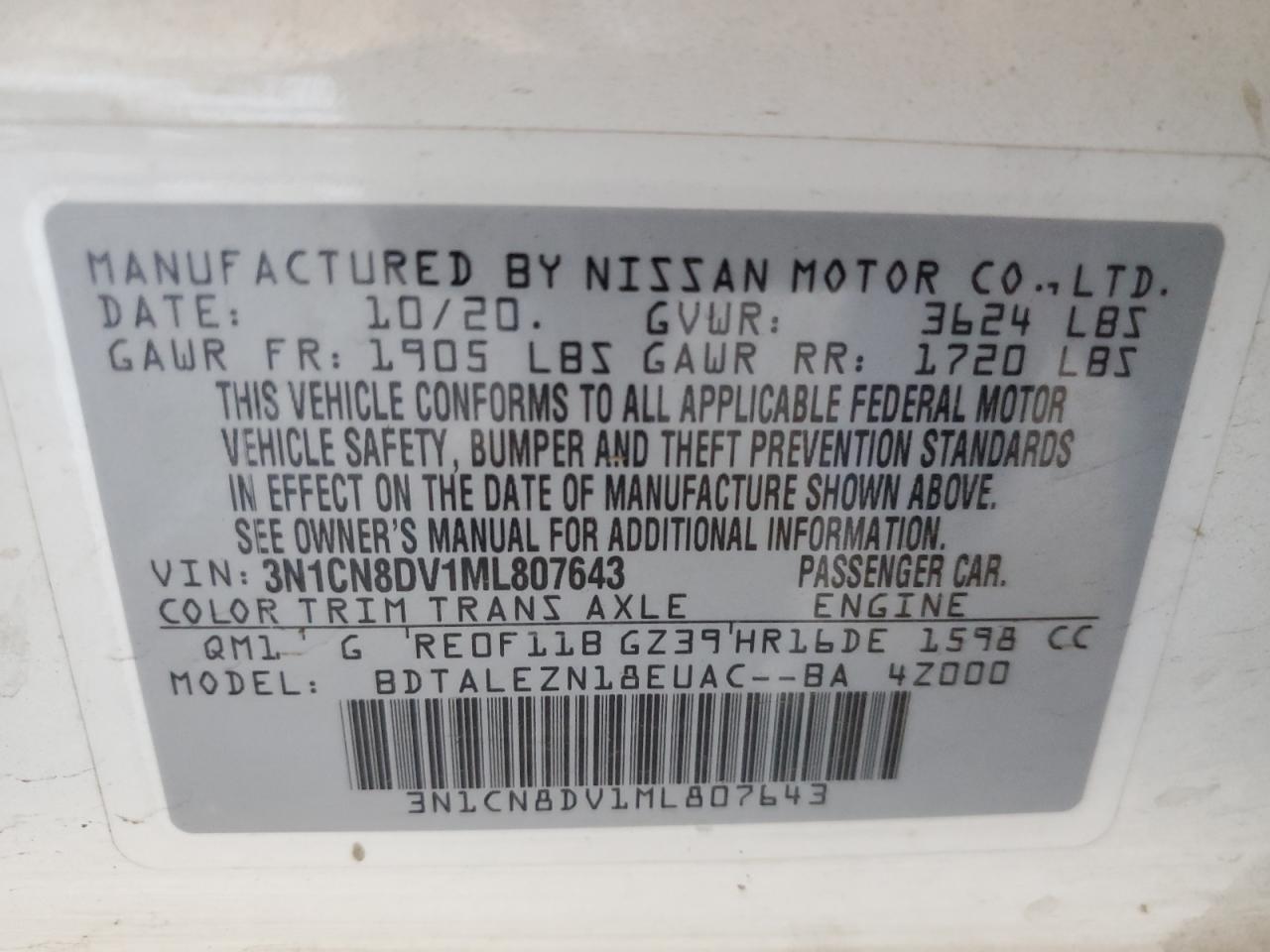 2021 Nissan Versa - Image 13