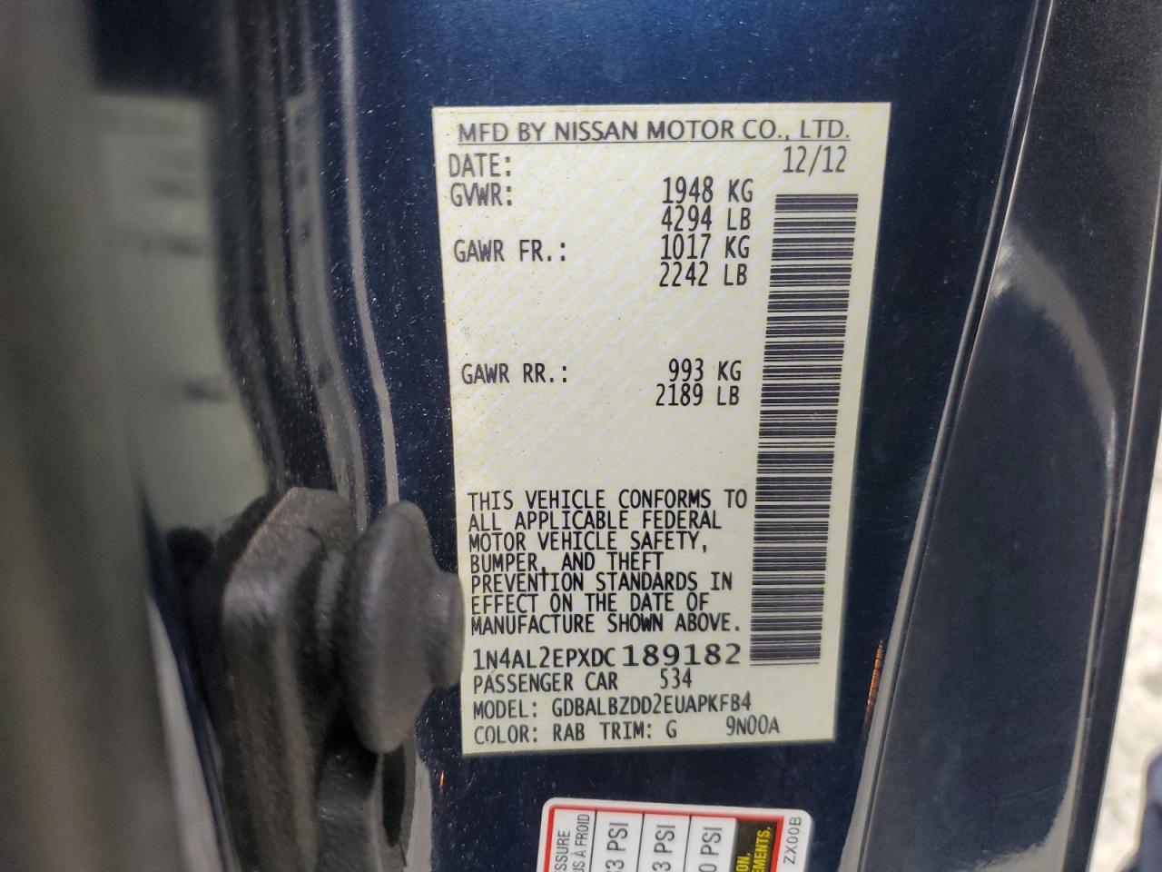 2013 Nissan Altima - Image 15