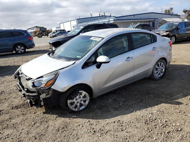  KIA RIO 2015 Серебристый
