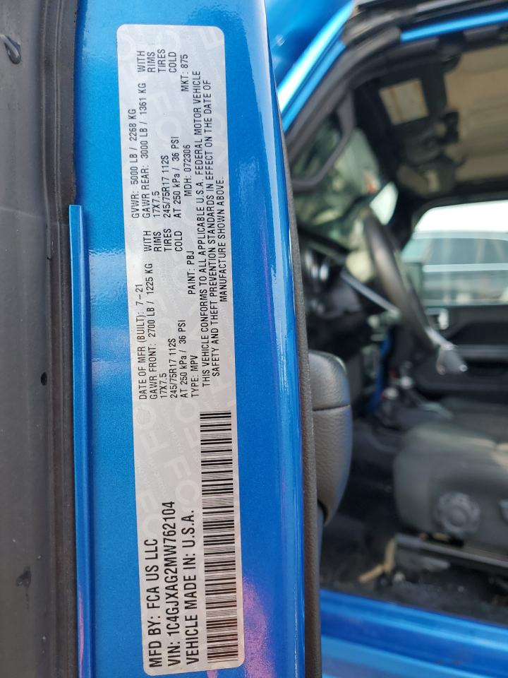 2021 Jeep Wrangler - Image 12