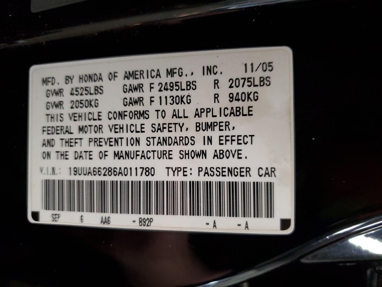 2006 Acura TL - Image 15