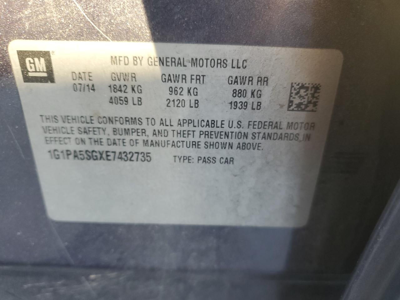 2014 Chevrolet Cruze - Image 12