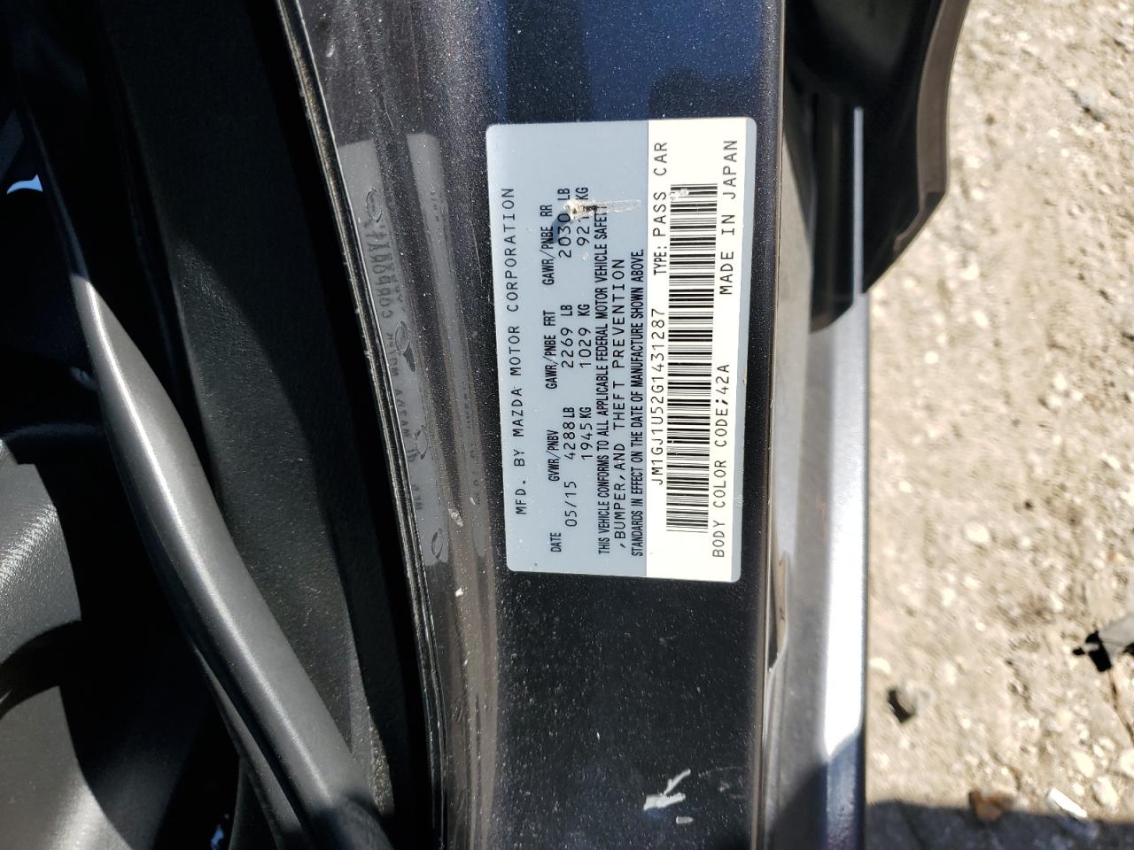 2016 Mazda 6 - Image 13