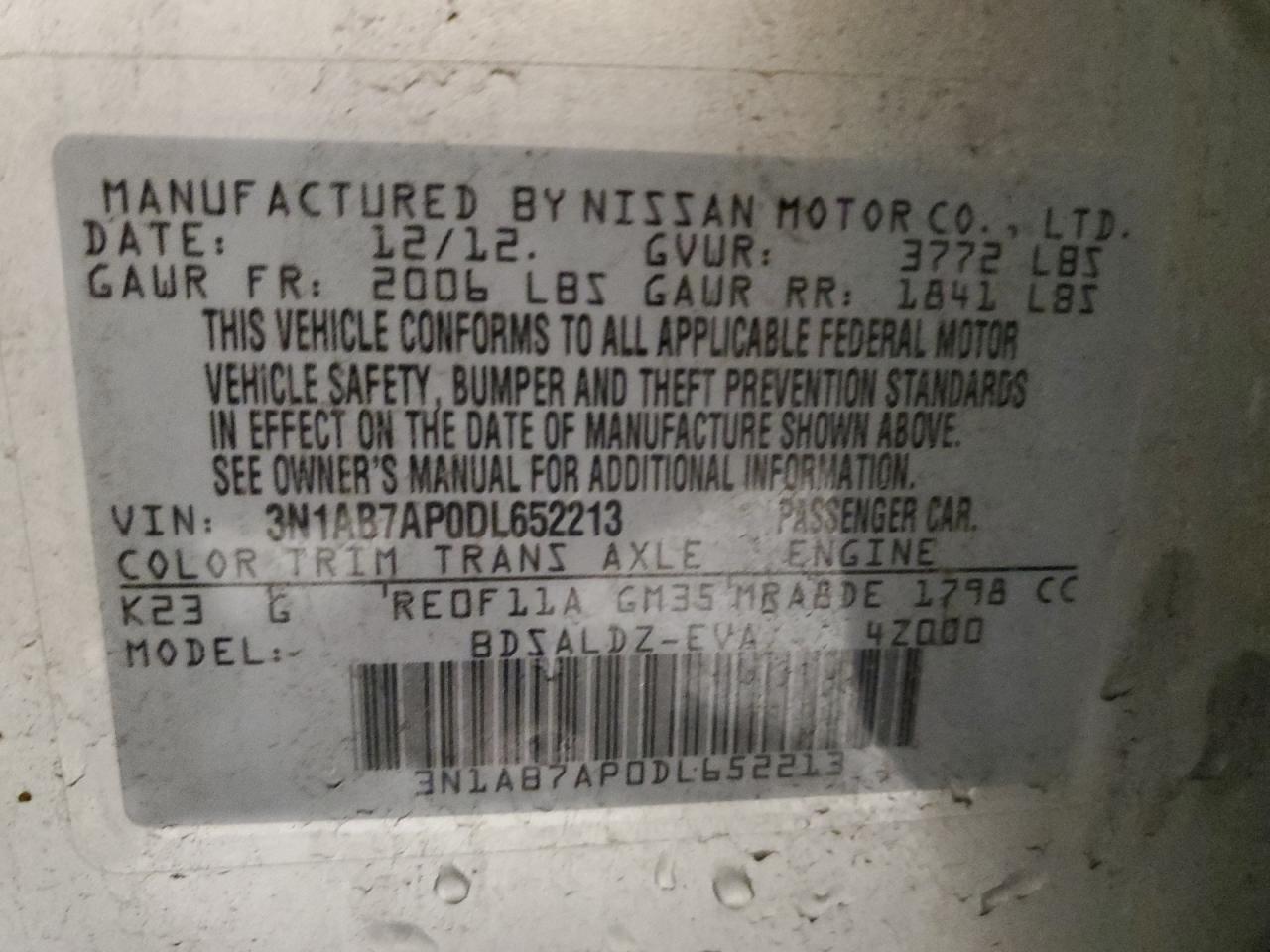 2013 Nissan Sentra - Image 12