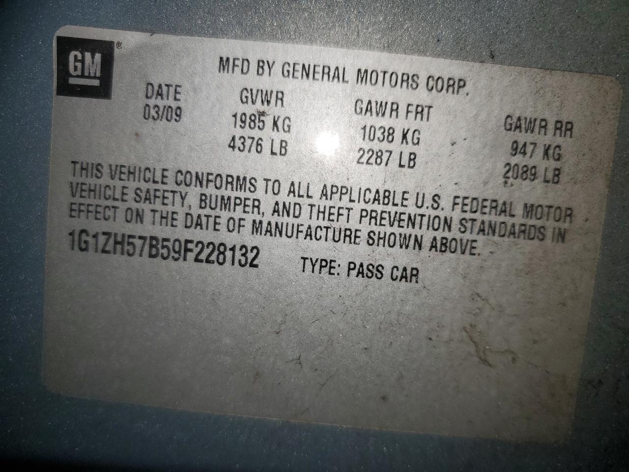 2009 Chevrolet Malibu - Image 12