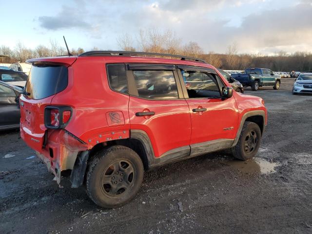  JEEP RENEGADE 2017 Czerwony
