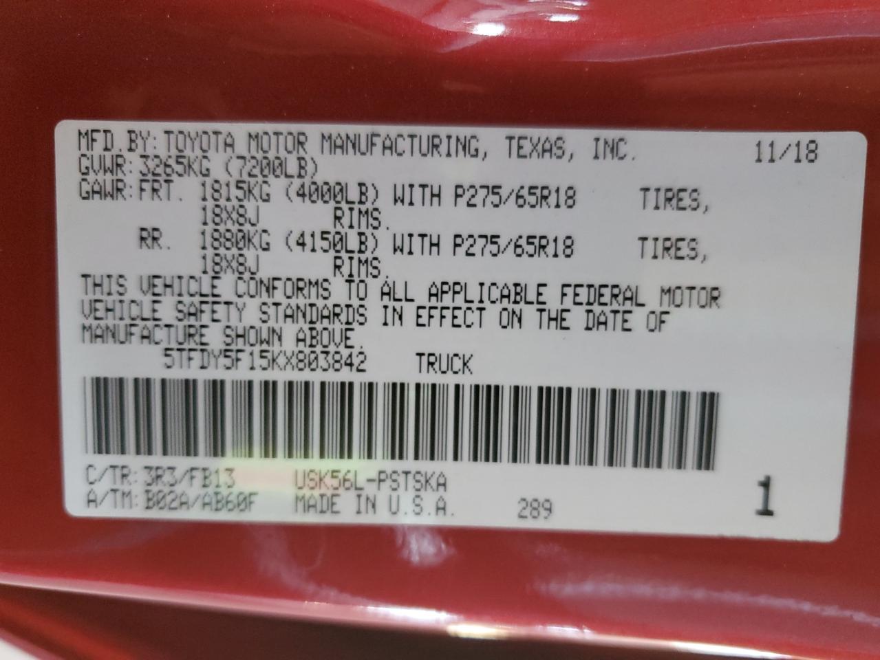 2019 Toyota Tundra - Image 12