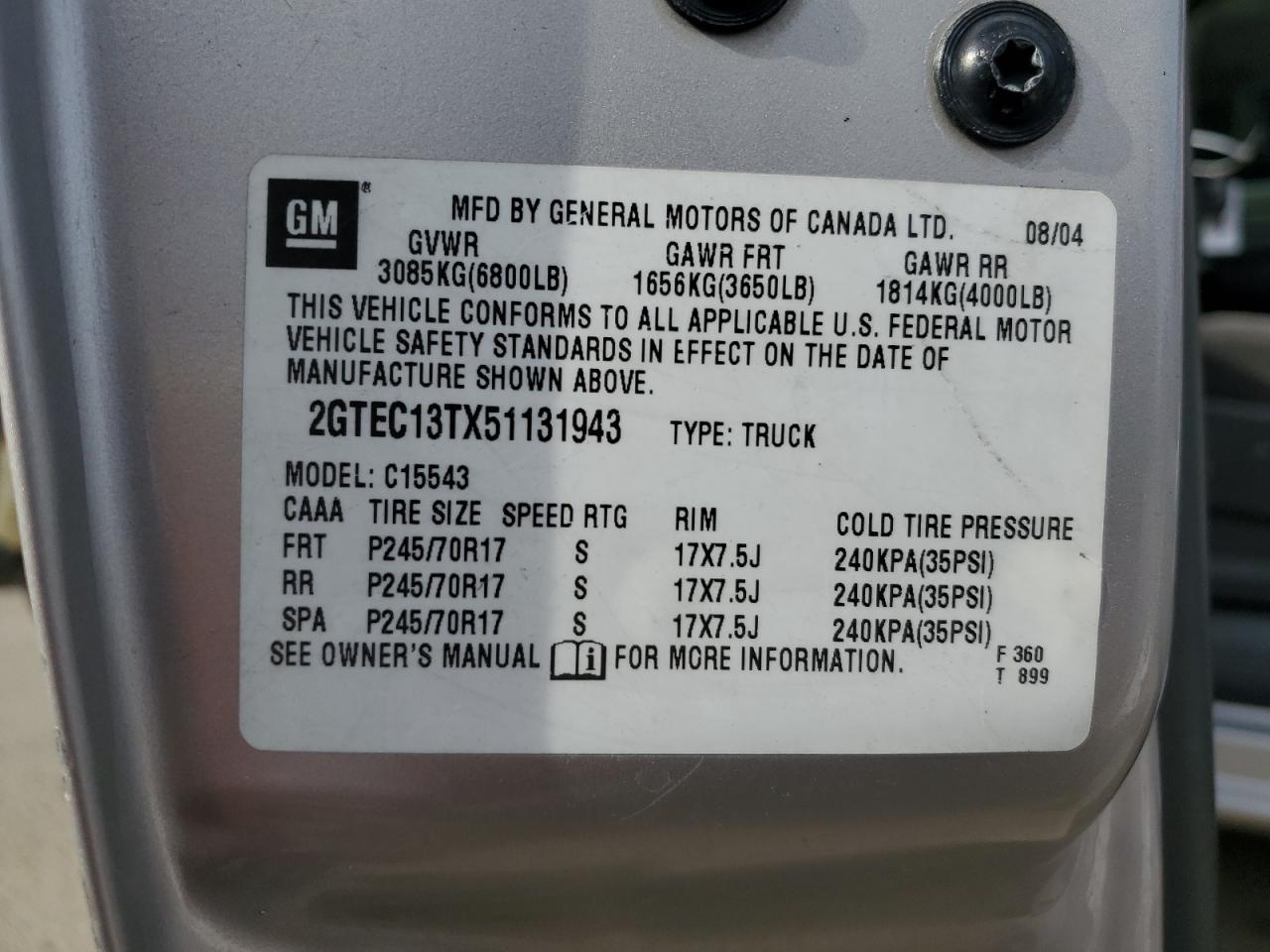 2005 GMC Sierra - Image 14