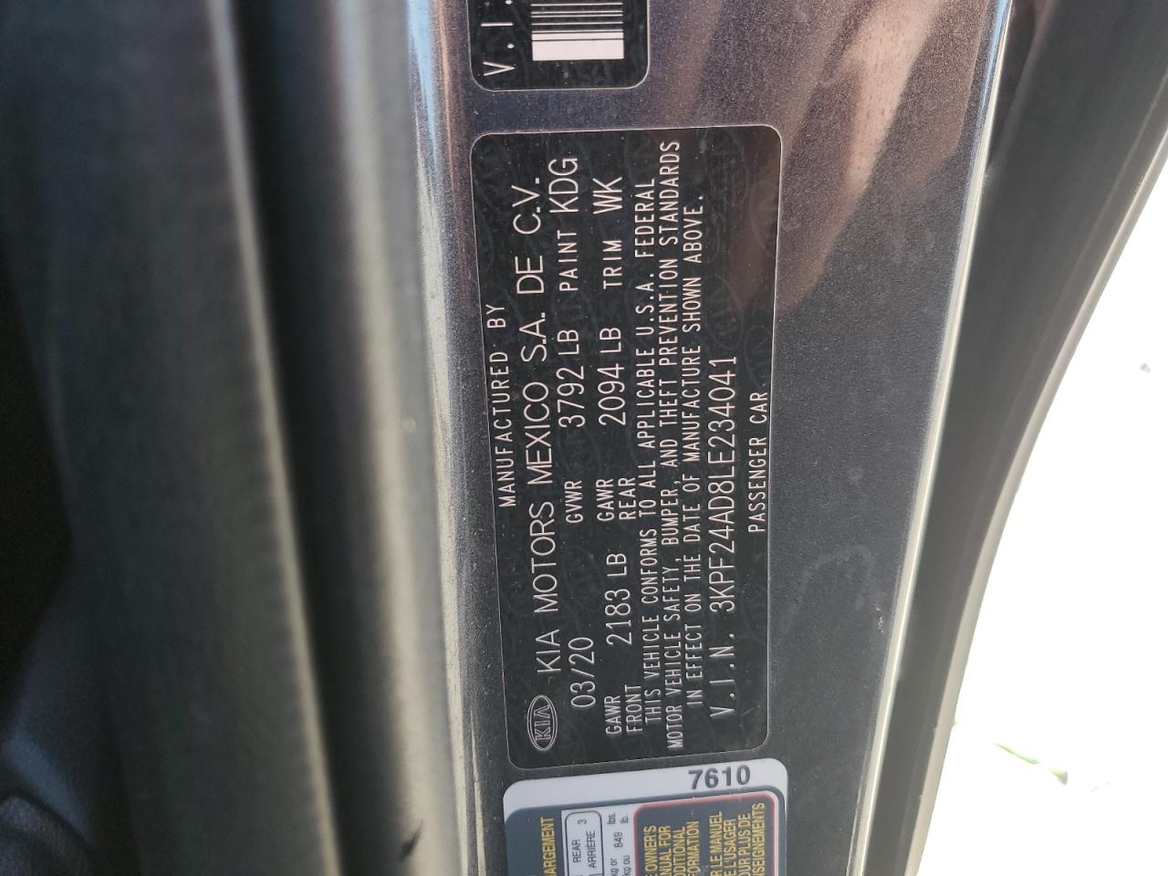 2020 Kia Forte - Image 12