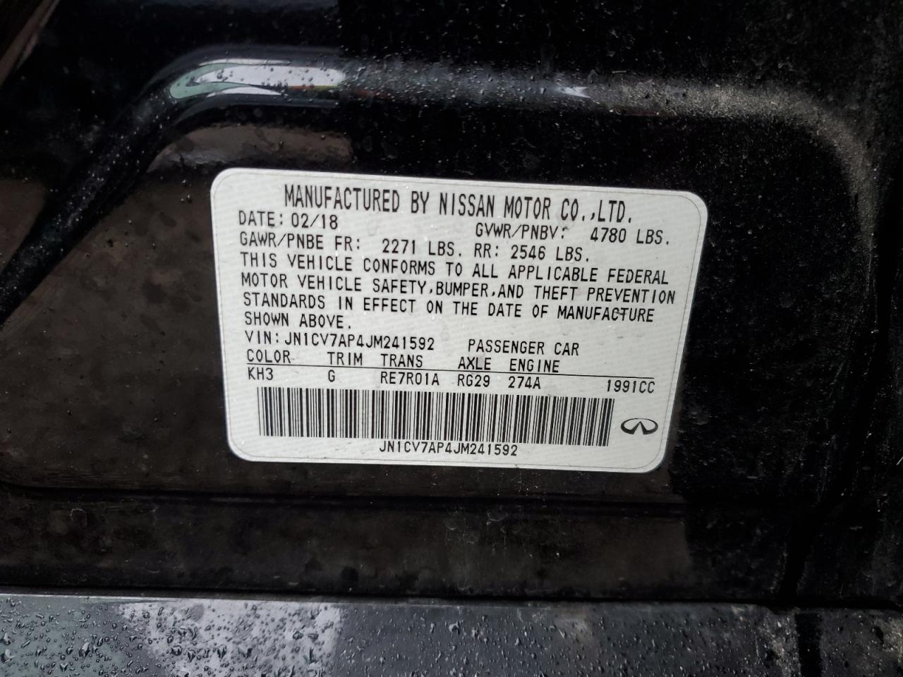 2018 Infiniti Q50 - Image 12