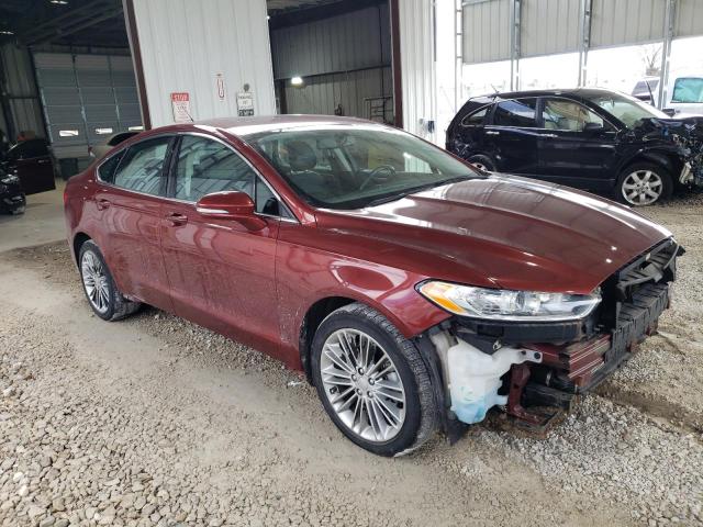 Sedans FORD FUSION 2014 Burgundy