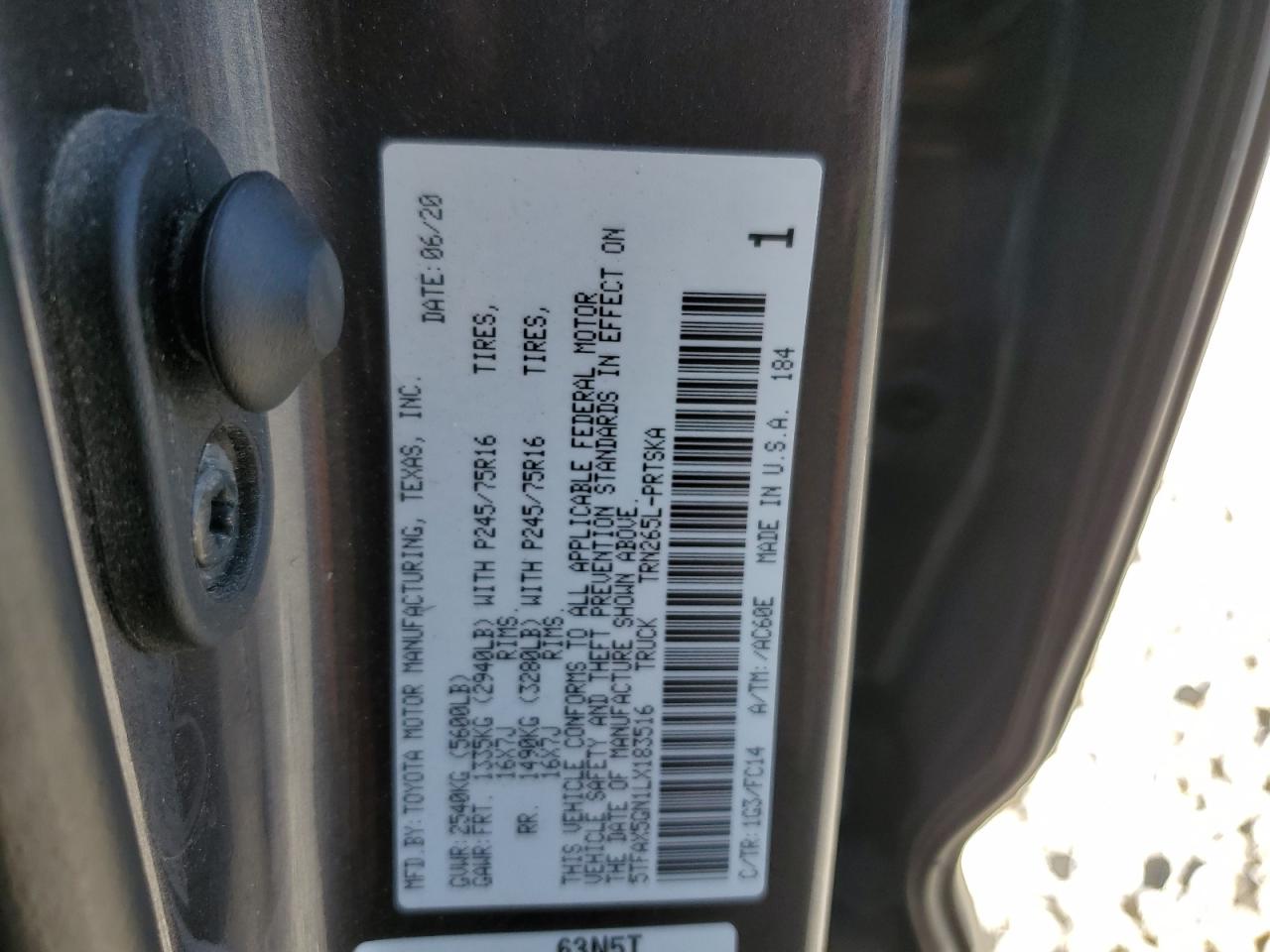 2020 Toyota Tacoma - Image 15