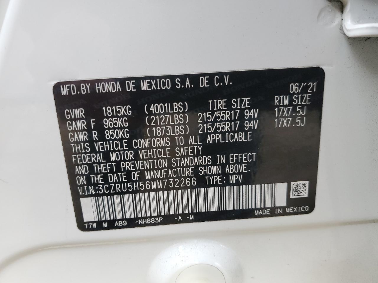 2021 Honda HR-V - Image 16