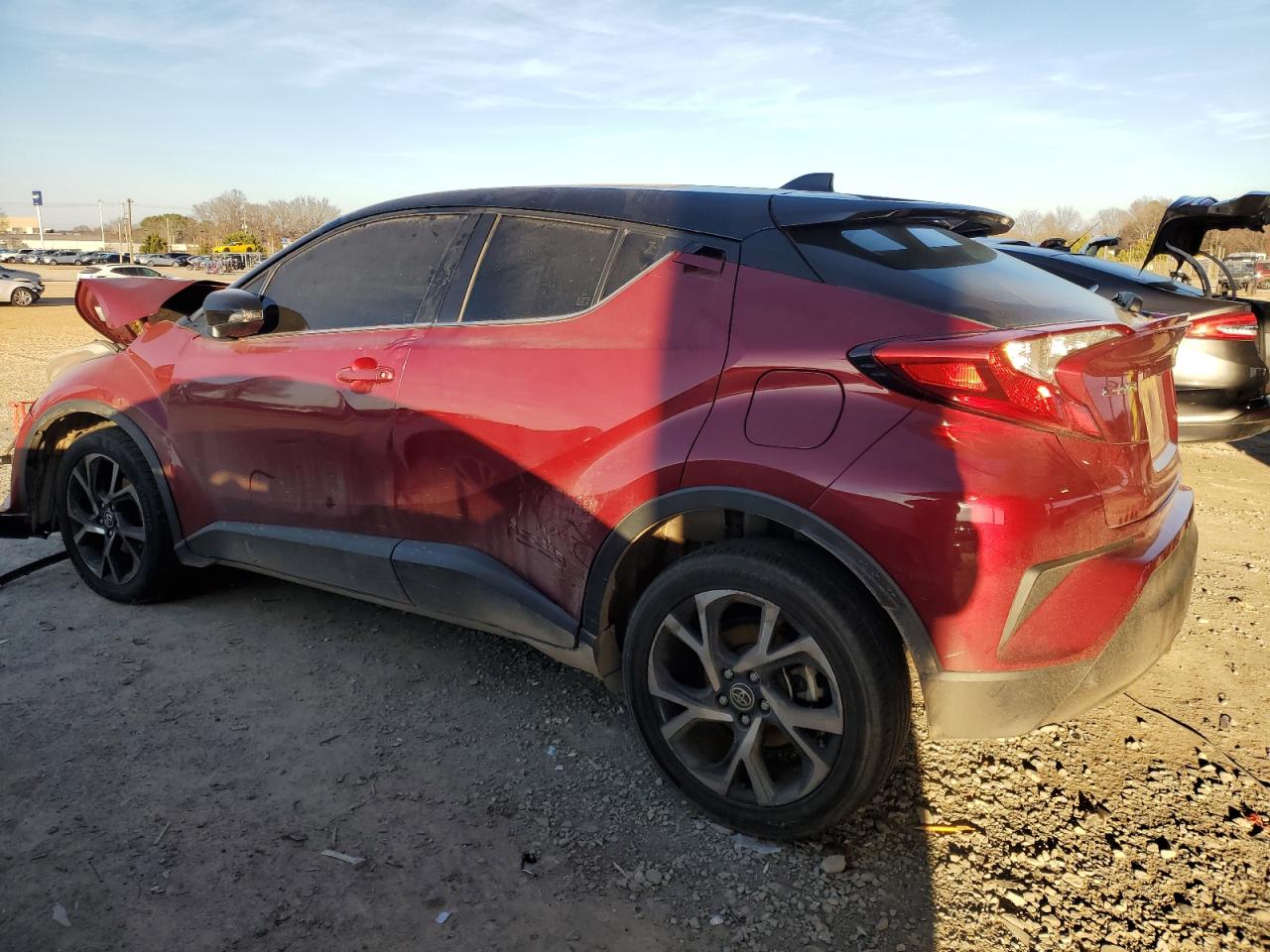 2019 Toyota C-Hr Xle red null gas JTNKHMBXXK1014466 photo #3