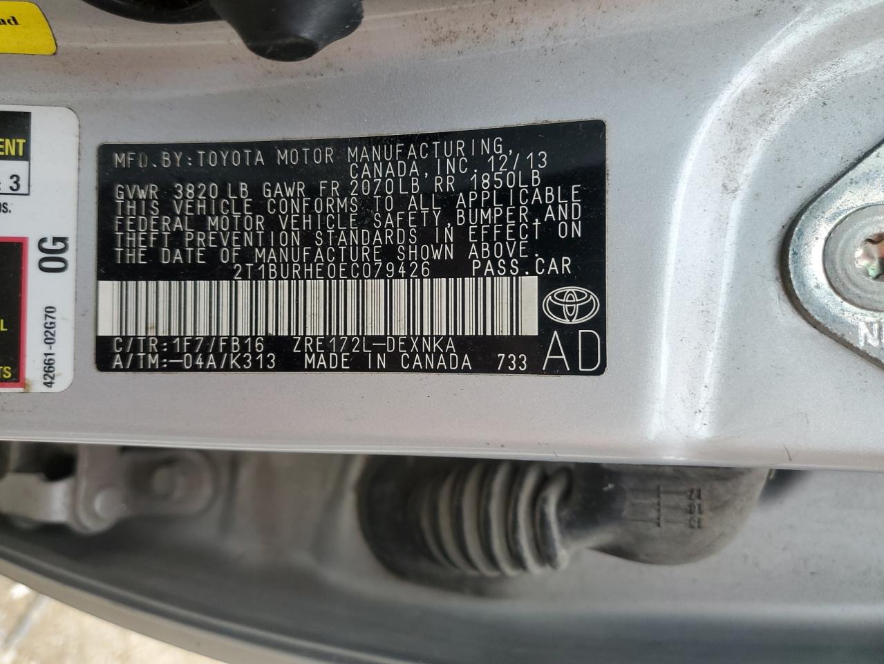 2014 Toyota Corolla - Image 13