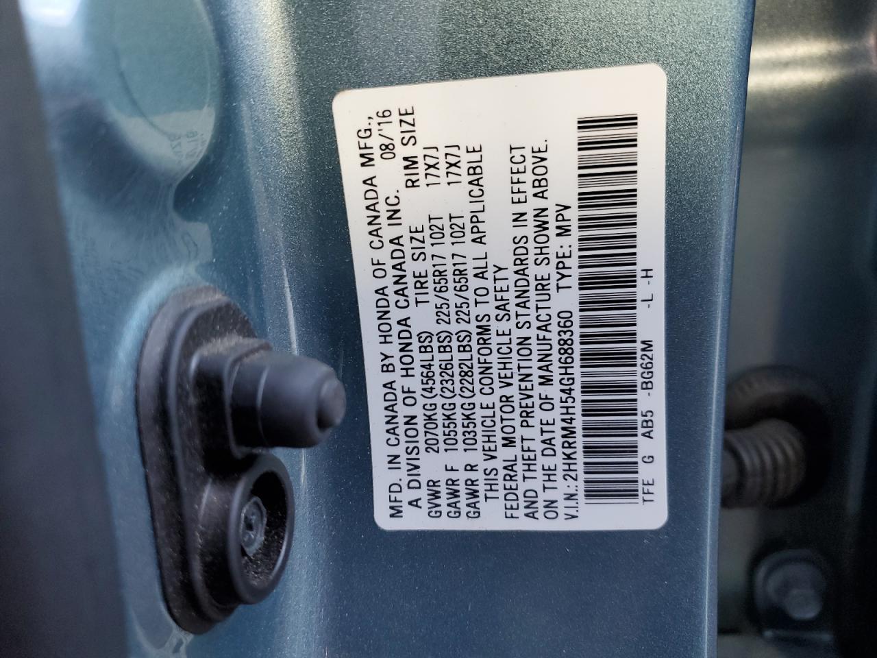 2016 Honda CR-V - Image 12