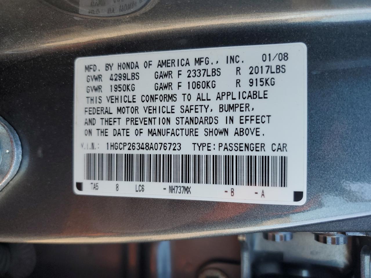 2008 Honda Accord - Image 13