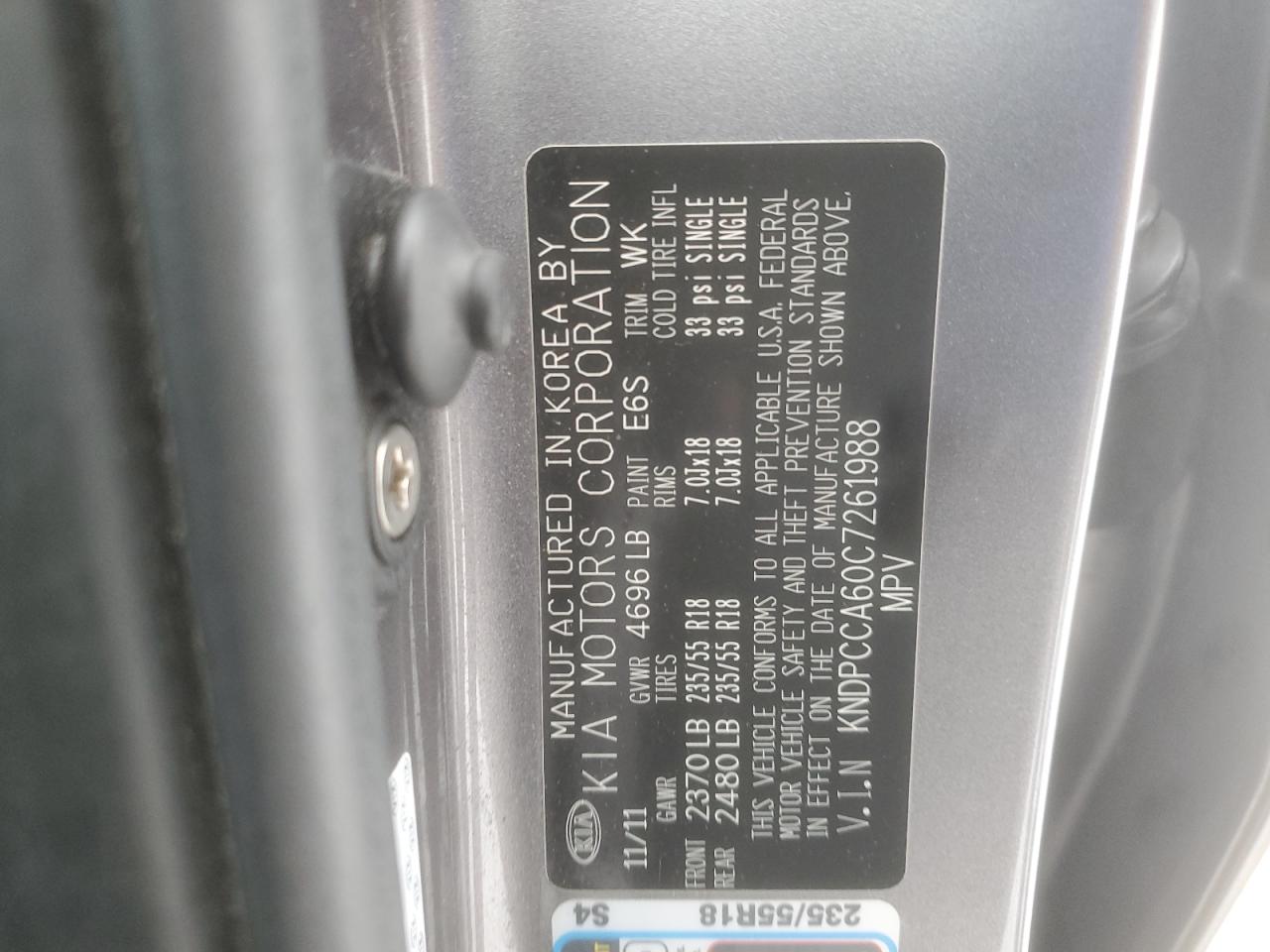 2012 Kia Sportage - Image 16