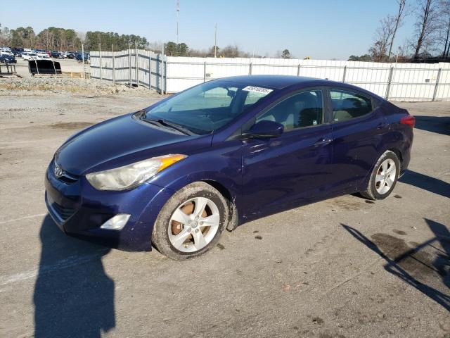  HYUNDAI ELANTRA 2013 Granatowy
