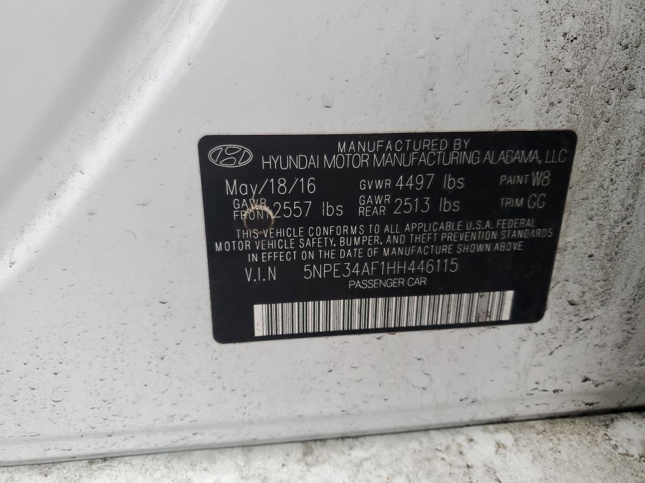 2017 Hyundai Sonata - Image 14