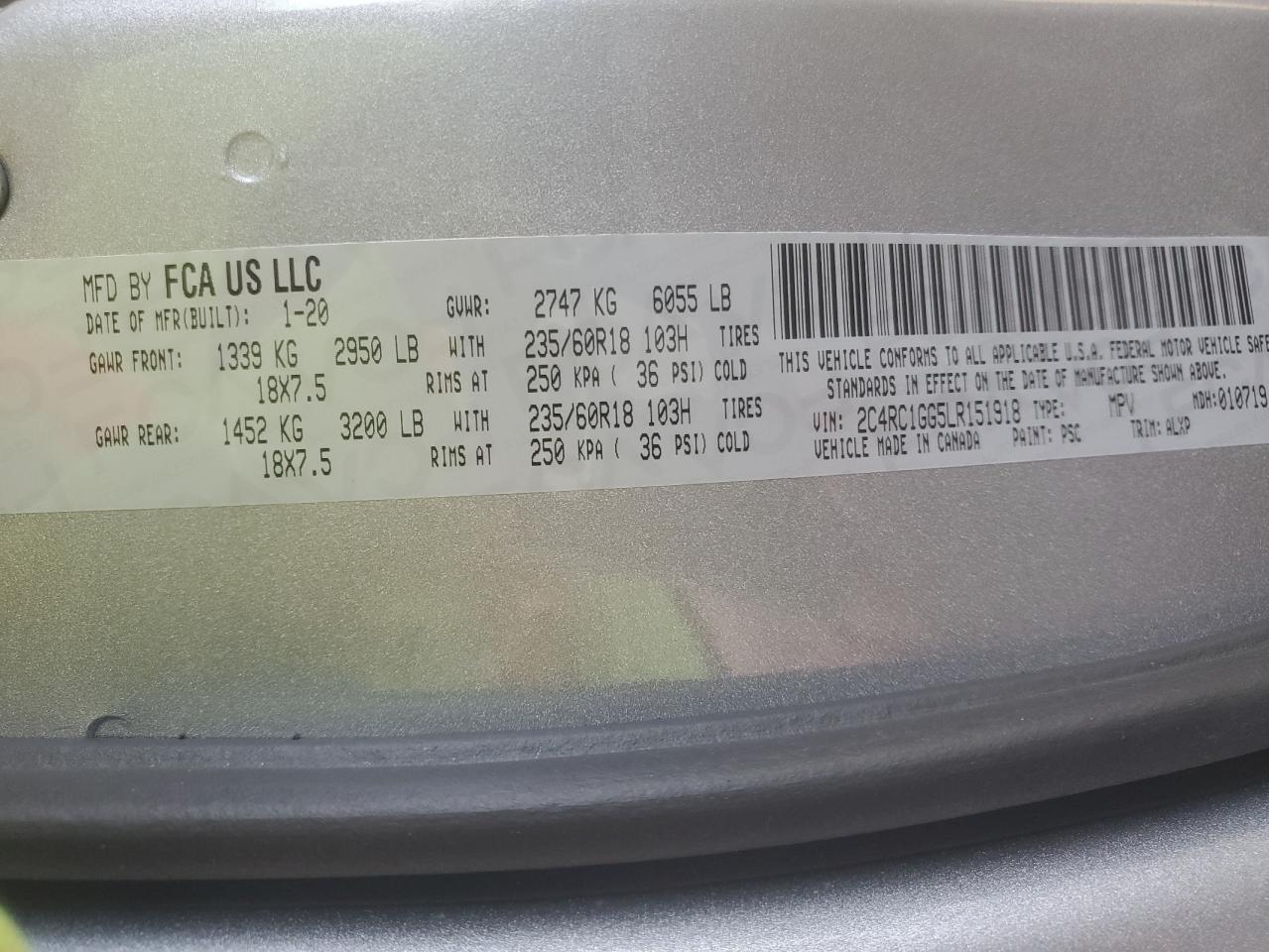 2020 Chrysler Pacifica - Image 14