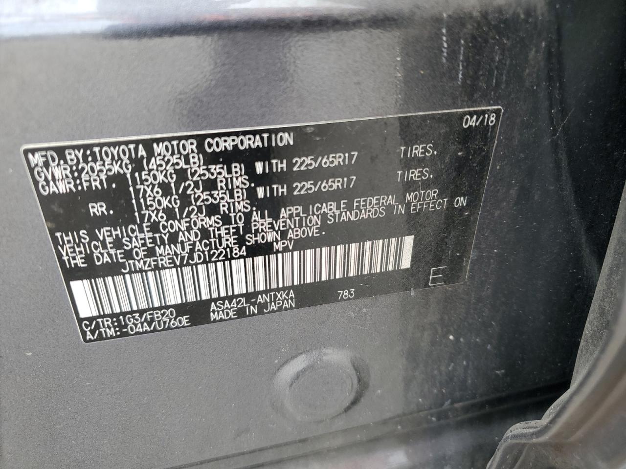 2018 Toyota RAV 4 - Image 10