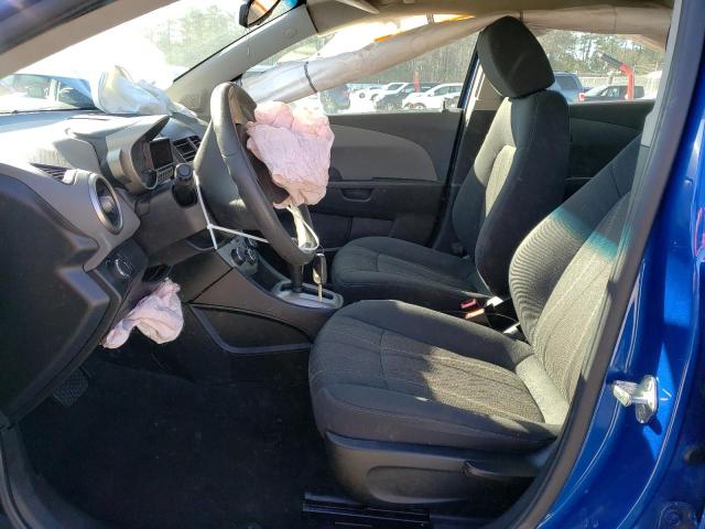  CHEVROLET SONIC 2016 Blue