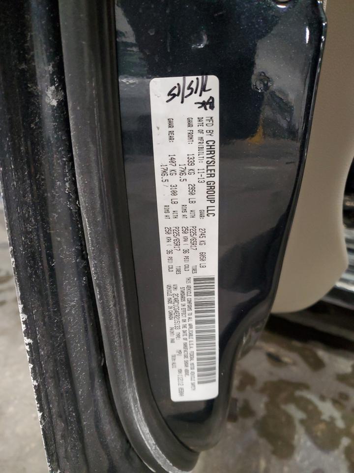 2014 Chrysler Town & Country Touring L VIN: 2C4RC1CG4ER215133 Lot: 45838035