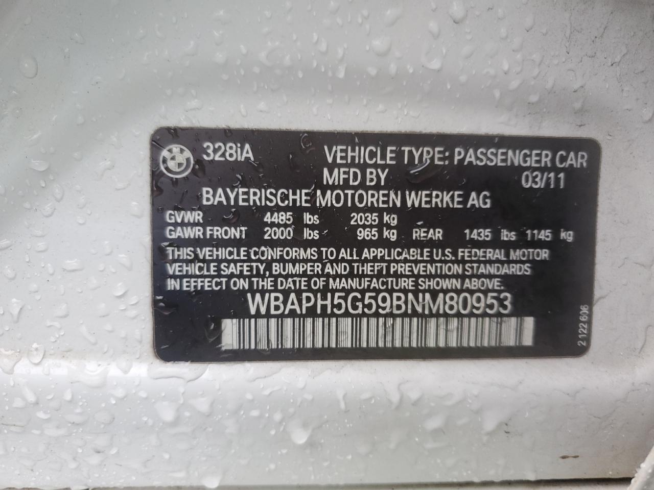 2011 BMW 3er - Image 12