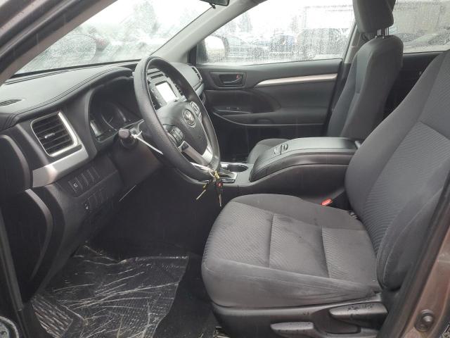 TOYOTA HIGHLANDER 2019 Charcoal