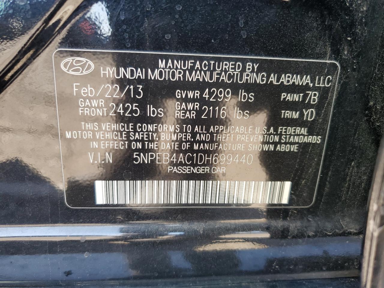 2013 Hyundai Sonata - Image 14