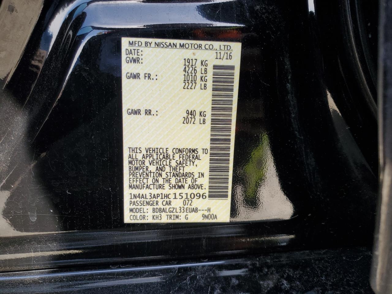 2017 Nissan Altima - Image 12