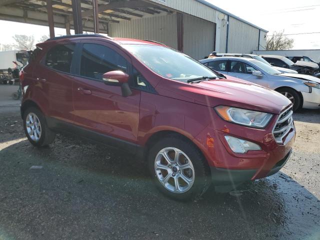  FORD ECOSPORT 2020 Красный