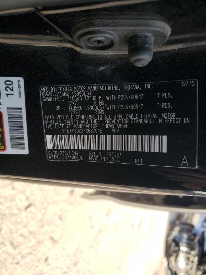 2015 Toyota Sienna - Image 16